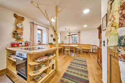 Küche/Küchenzeile in der Unterkunft Holiday Home Edt