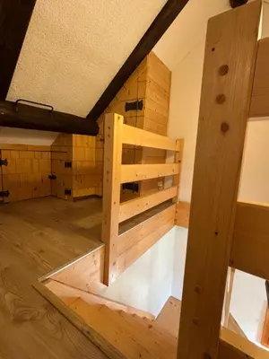 Ein Bett oder Betten in einem Zimmer der Unterkunft Knollhäusl