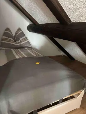 Ein Bett oder Betten in einem Zimmer der Unterkunft Knollhäusl