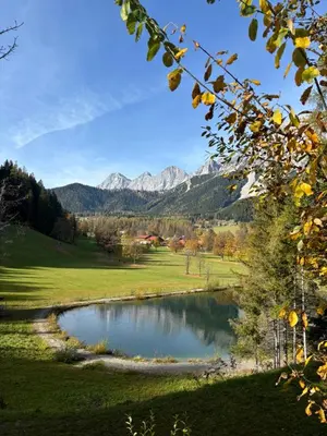 Naturlandschaft in der Nähe des Ferienhauses