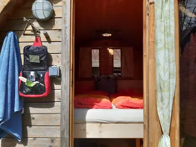 Grundriss der Unterkunft Campingfass Almtal