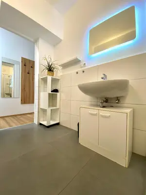 Ein Badezimmer in der Unterkunft Rettenkogel im Zentrum von Bad Ischl
