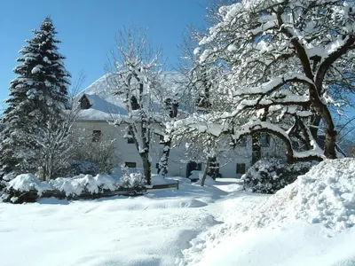 Steiner Stammhaus im Winter