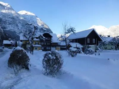 Gästehaus Binder im Winter