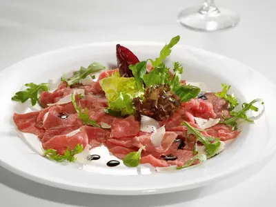 Essen im Hotel oder in der Nähe