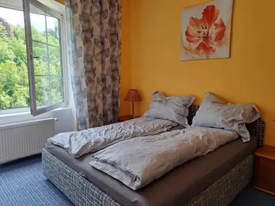 Ein Bett oder Betten in einem Zimmer der Unterkunft TheGarden Bed&Bike