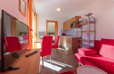 TV/Unterhaltungsangebot in der Unterkunft Haus Pitzer/Apartments Troicher