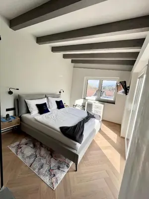Ein Bett oder Betten in einem Zimmer der Unterkunft Schladming LOFT