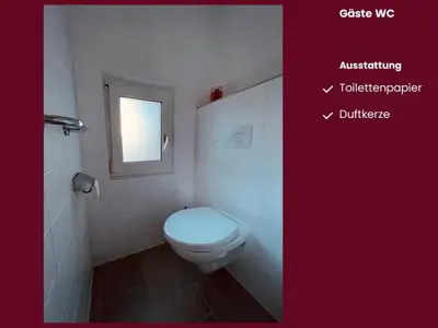 Ein Badezimmer in der Unterkunft Ferienwohnung Bosruckblick