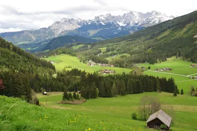 Naturlandschaft in der Nähe des Bed & Breakfasts