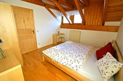 Ein Bett oder Betten in einem Zimmer der Unterkunft Landhaus Gaisriegl