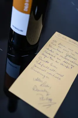 Getränke in der Unterkunft Ferienhaus Goldener Anker Unterach am Attersee