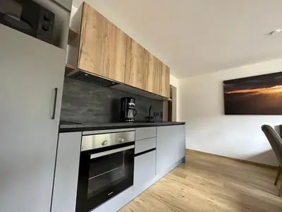 Küche/Küchenzeile in der Unterkunft Appartement Ski-Willy
