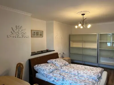 Ein Bett oder Betten in einem Zimmer der Unterkunft Center No 1