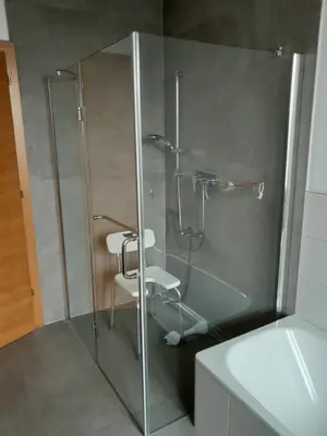 Ein Badezimmer in der Unterkunft Center No 1