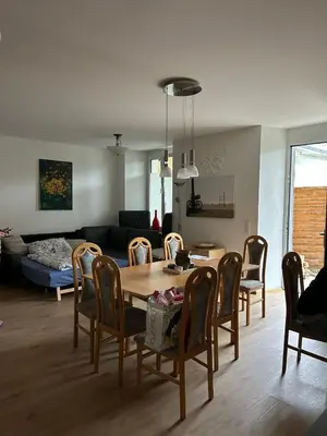 Ein Sitzbereich in der Unterkunft Center No 1