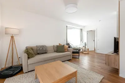 Ein Sitzbereich in der Unterkunft Arton Lachtal - Apartments Steiermark
