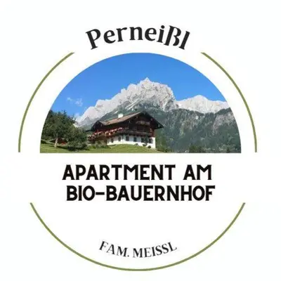 Ein Zertifikat, Auszeichnung, Logo oder anderes Dokument, das in der Unterkunft Bio Bauernhof Perneißl Apartment ausgestellt ist