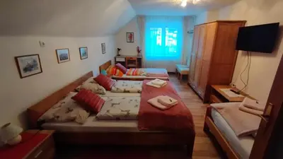 Ein Bett oder Betten in einem Zimmer der Unterkunft Steinadler Apartments Quiet Location Garden, Private Parking Pet Friendly