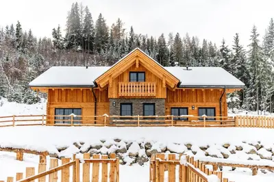 Poolchalet Dachsteinblick im Winter