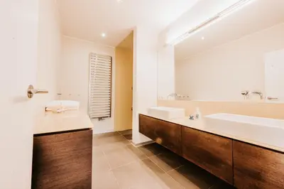 Ein Badezimmer in der Unterkunft Haus Sommerfrische