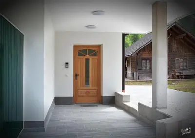Eine Fassade oder ein Eingang zu Landhaus Seppenbauer