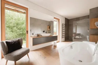 Ein Badezimmer in der Unterkunft Villa Seeblick - Your Austrian Home