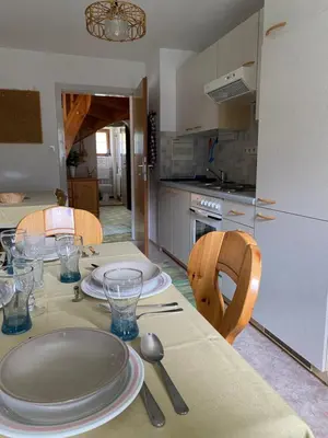 Küche/Küchenzeile in der Unterkunft Haus Tanne Abtenau