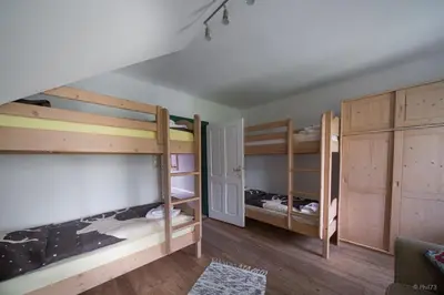 Ein Bett oder Betten in einem Zimmer der Unterkunft Haus Steinhof