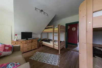 Ein Bett oder Betten in einem Zimmer der Unterkunft Haus Steinhof