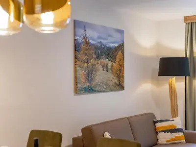 Ein Sitzbereich in der Unterkunft Ski Nature Apartment Lungau Top 14