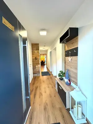 Küche/Küchenzeile in der Unterkunft Alpin Apartments