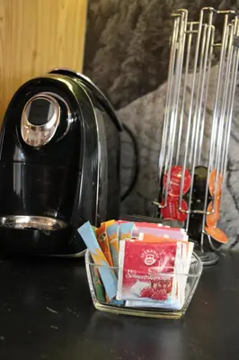 Kaffee-/Teezubehör in der Unterkunft Zur STOCKERin - Ferienwohnung