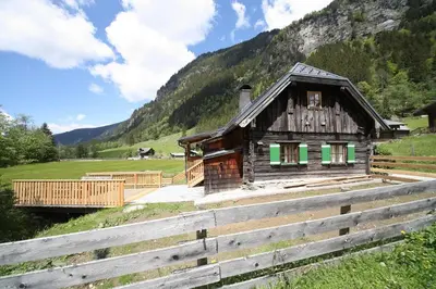Naturlandschaft in der Nähe des Chalets