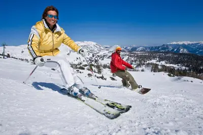 Skifahren in der Ferienwohnung oder in der Nähe