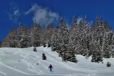 Gasthaus Chalet Mur im Winter
