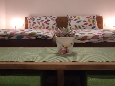Ein Bett oder Betten in einem Zimmer der Unterkunft Appartement Veronika