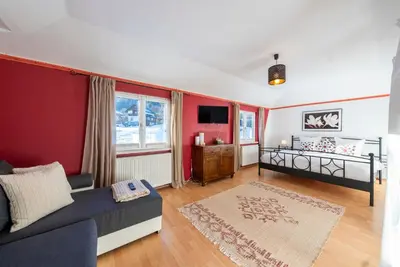 Ein Bett oder Betten in einem Zimmer der Unterkunft Haus Frey