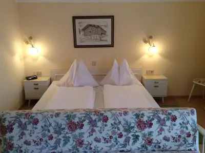 Ein Bett oder Betten in einem Zimmer der Unterkunft Ferienhaus Emberger