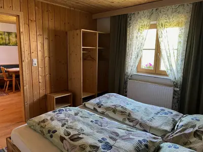Ein Bett oder Betten in einem Zimmer der Unterkunft Apartment Hochsteinalm