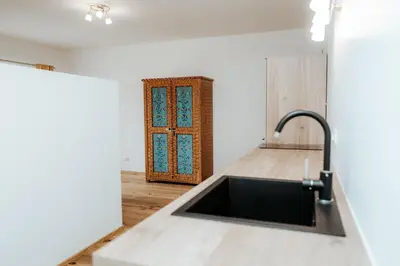 Ein Bett oder Betten in einem Zimmer der Unterkunft AuerHias