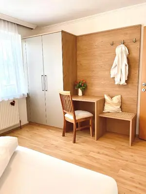 Ein Bett oder Betten in einem Zimmer der Unterkunft Knirschenhof