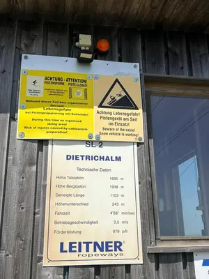 Ein Zertifikat, Auszeichnung, Logo oder anderes Dokument, das in der Unterkunft Pölstaler Berghütte ausgestellt ist