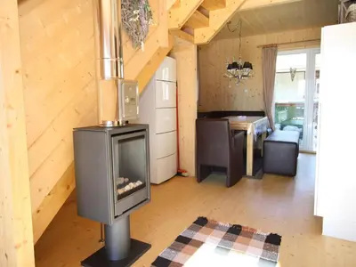 Küche/Küchenzeile in der Unterkunft Chalet in Hohentauern am Skilift
