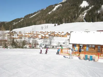 Chalet in Hohentauern am Skilift im Winter