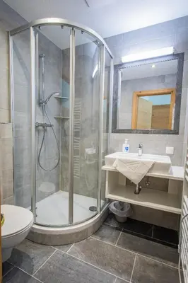 Ein Badezimmer in der Unterkunft Bergidyll 4 by Alpenidyll Apartments