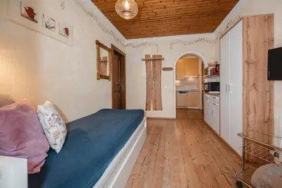Küche/Küchenzeile in der Unterkunft Ferienwohnungen Rupertihaus