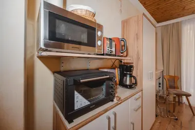 Küche/Küchenzeile in der Unterkunft Ferienwohnungen Rupertihaus