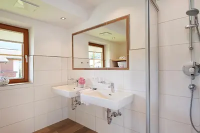 Ein Badezimmer in der Unterkunft Haus Kirchner