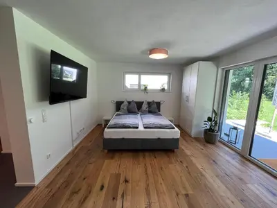 Ein Bett oder Betten in einem Zimmer der Unterkunft PR Apartment